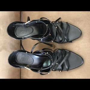 Authentic Gucci high heel sandals 😍😍